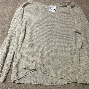 Women's Cream Sweater